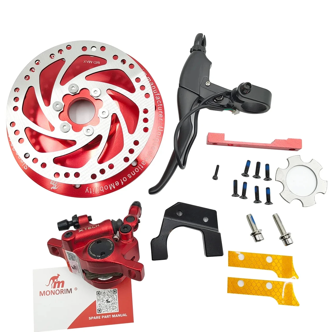 Monorim MD MXR1 PRO Use for segway G30 MAX upgrade kit for rear suspension special motor disc brake upgrade