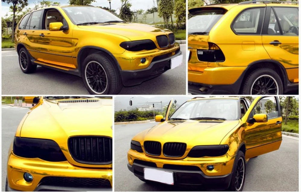 LENPRO Automotive Auto Wrap Film Vinil Vinilo Automotriz Pvc Chrome Car Vinyl Wrap Roll