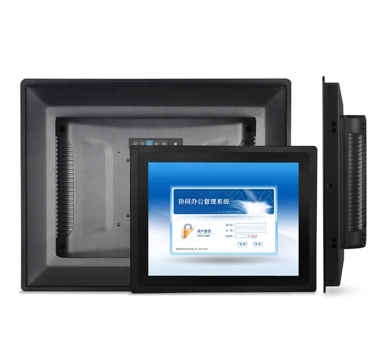 In-tel J1900 I3 I5 I7 Waterproof IP65 Industrial 15 17 inch Touch Screen Fanless Panel PC all in one computer