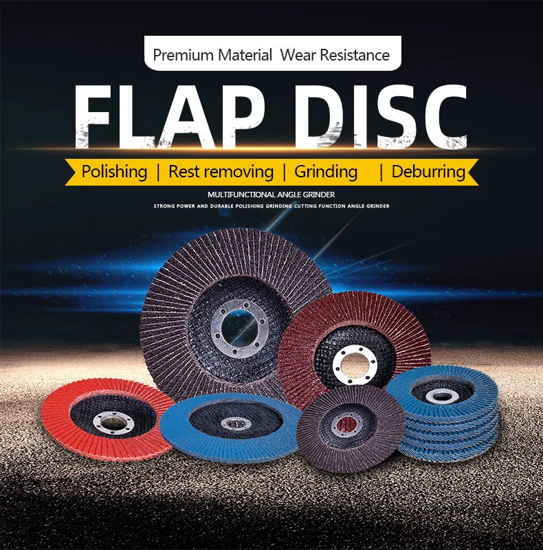 DORIS Quality Assurance Aluminum Oxide Sanding Flap Disc Factory Price for Wood Metal Stainless Steel With Free Sample