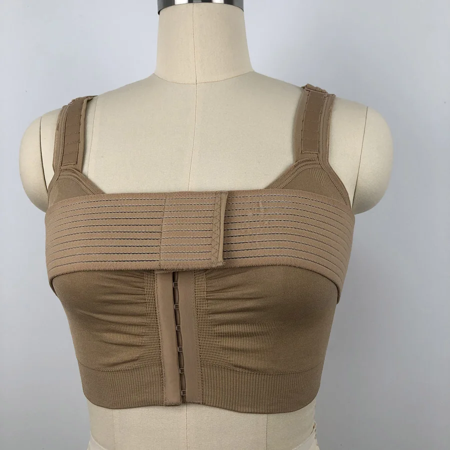 Recommended by surgeons seamless wireless comfort post surgery mastectomy bras front closure breast cancer bra and prosthesis