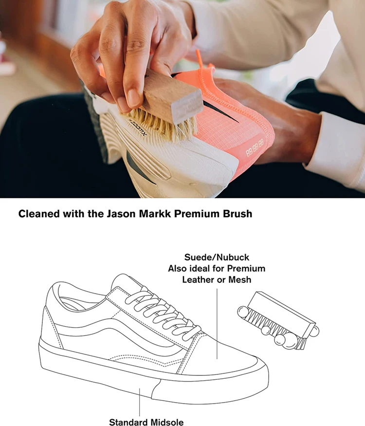 Portable Shoe Care Kit Hot selling Shoe cleaning kit with Athletic Shoe foaming cleaner & Brush Customized Sneaker cleaner set