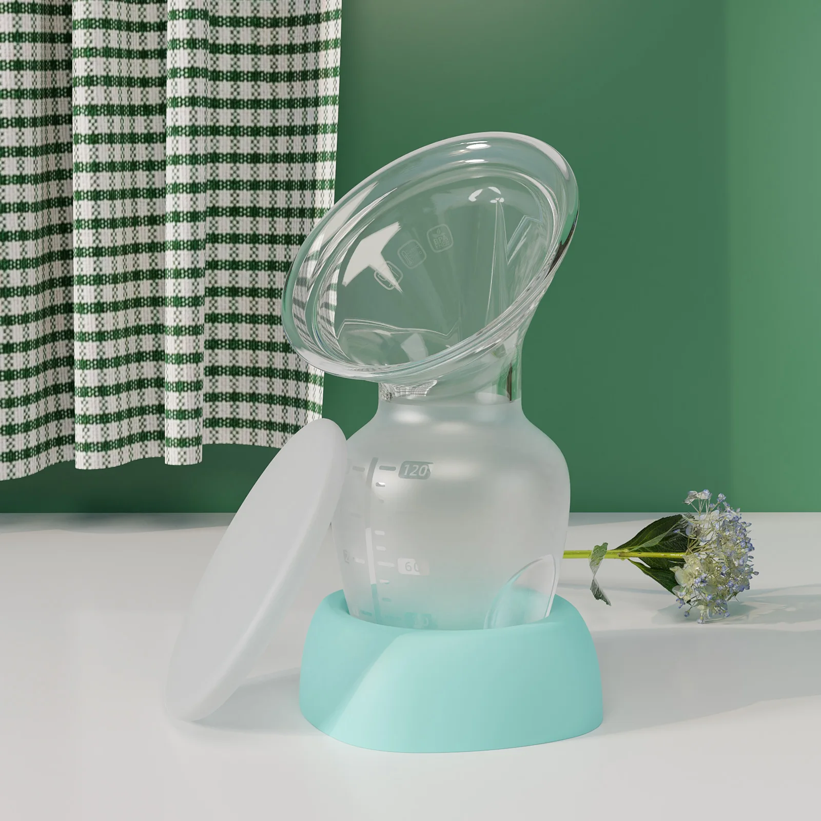 New Style Portable Milk Manual Silicone  Breast Pump Breast milk Collector - Buy Manual Breast Pump