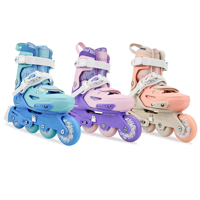 OEM/ODM Custom Children Inline skates Professional roller skates High quality Inline roller shoes for kids