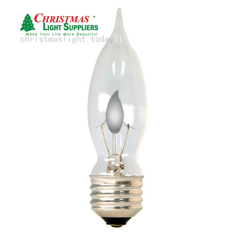 12 PACK  E12  Bulbs 1W  Flame Tip Replacement Bulbs  Flame Effect Light  LED Flickering Flame Light Bulbs