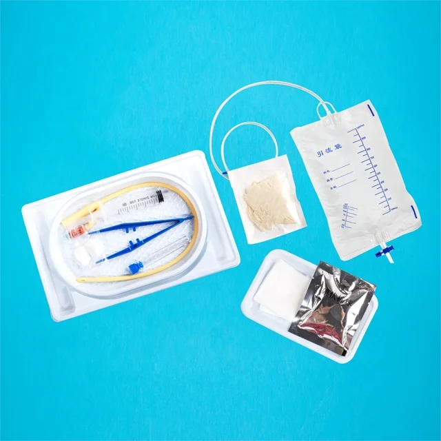  Latex catheter kit with air bag for patient
