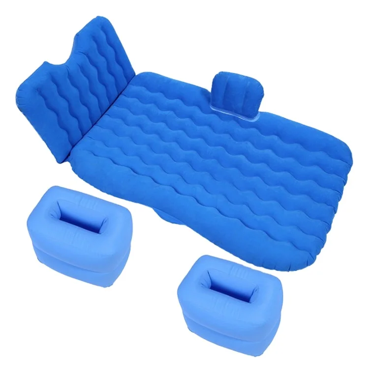 Travelling Wave Design Car Mattress Inflatable Air Bed with Back Seat Rest Cushion