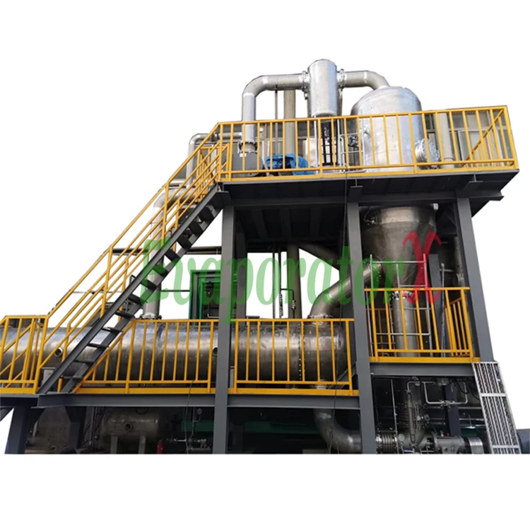 Crystallization Evaporator For Sugar Refinery Syrup Refining System Equipment