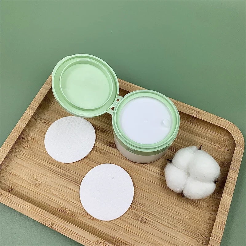 Одноразовые круглые салфетки для ухода за кожей