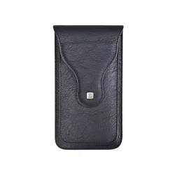 ya200 Wholesale Mens PU Leather Phone Holster Holder Pouch for Belt Mobile Phone Protective Case Phone Waist Bag