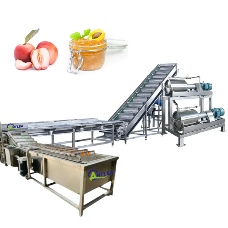 Complete Fruit Juice Peach Pulp Puree Concentrate processing Line
