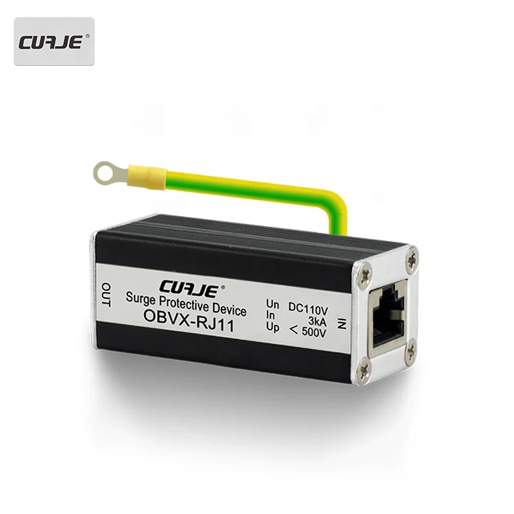 Telephone lines surge protector lightning protection rj11 surge protector