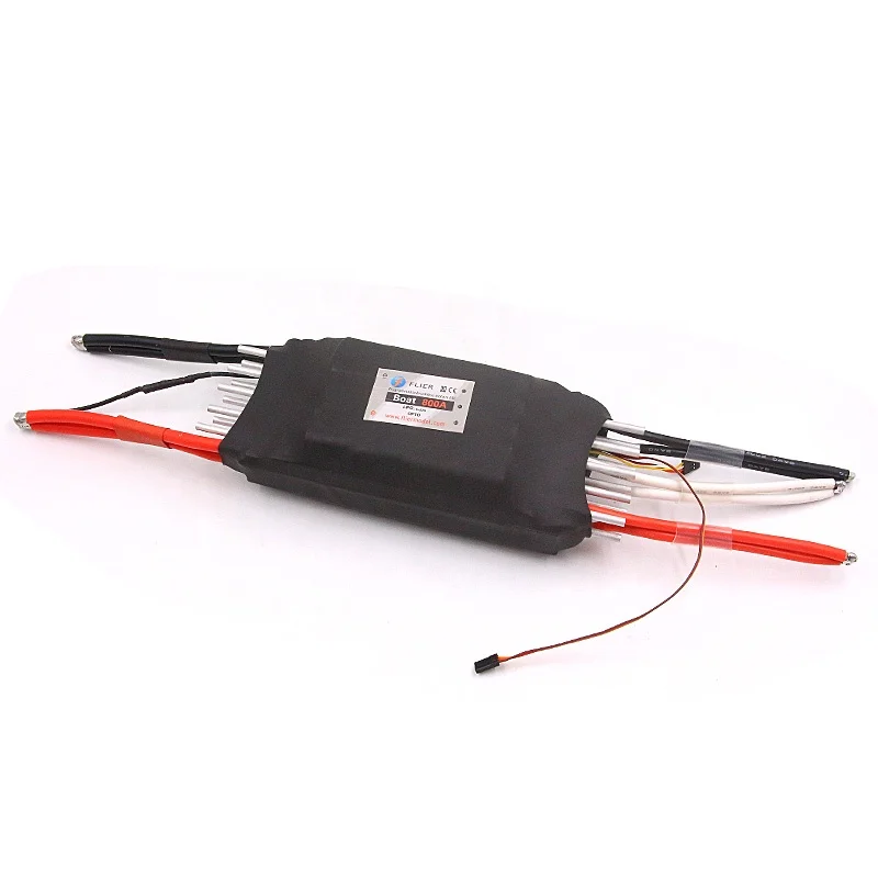 FLIER 800A 4-22S high voltage ESC brushless speed controller with usb programming box for RC boat