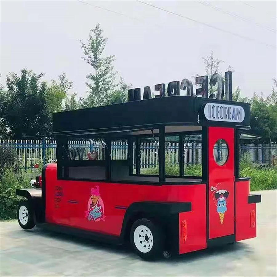 Best Selling 2021 Hot Sale Ice Cream Car Mobile Food Truck