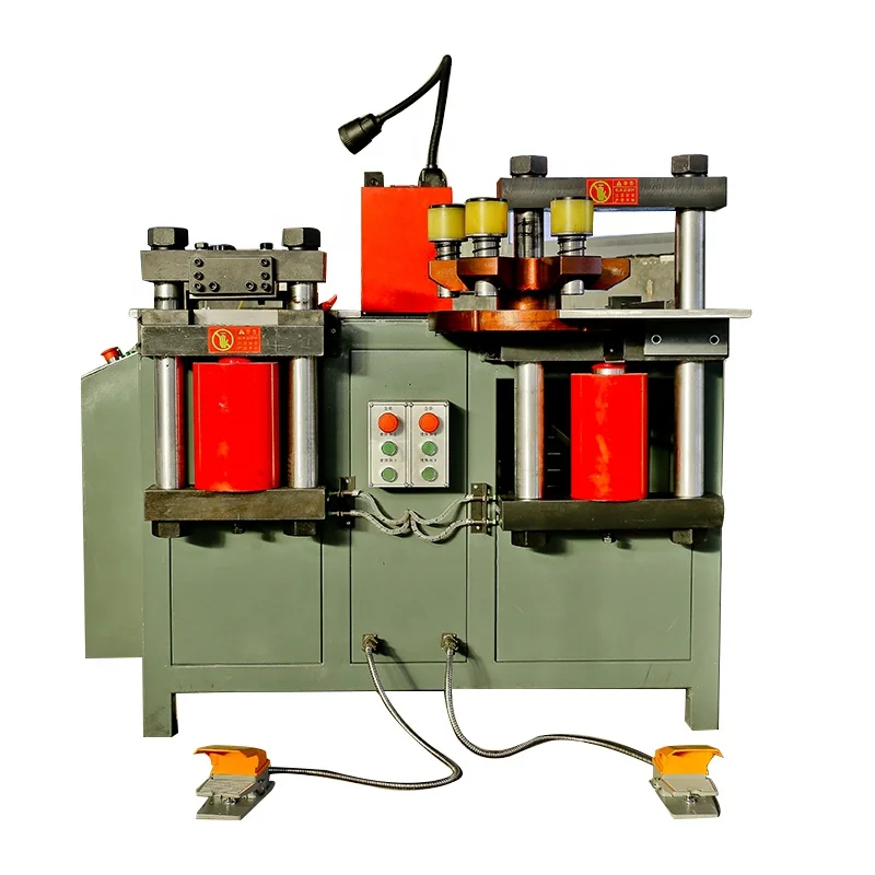 Bus Bar Punching Bending Cutting Machine  DS-503 3 in 1 Hydraulic Semi-Automatic Busbar Processing Machine