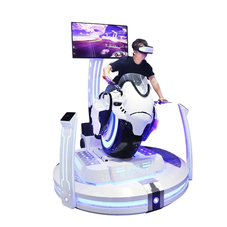 Парк аттракционов сим-карты игровой Vr-мотоцикл гоночный автомобиль виртуальной реальности Vr Moto 9D мотоцикл
