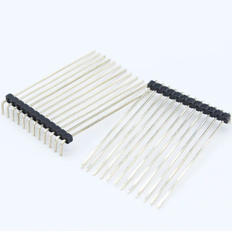 SMT 2.54 Single Double Row Strip 254 254mm 12 20 40 Way 1x40 127mm Smd 2X20 1.27Mm 2.54Mm Pitch Conector Pcb Female Pin Headers