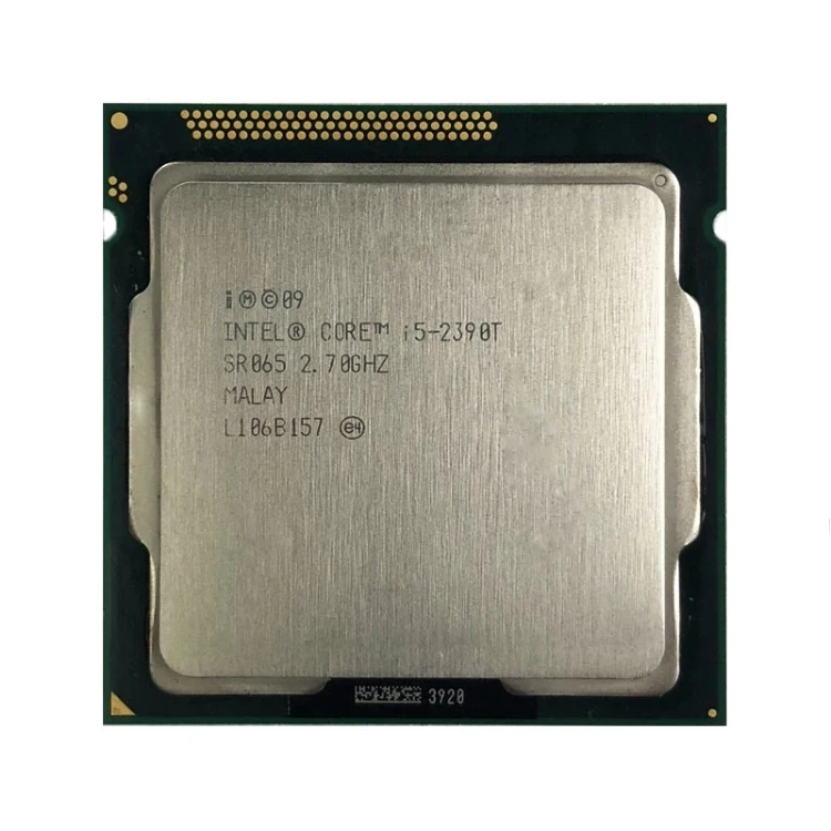 I5-2390t I5 2390t 2,7 ГГц двухъядерный процессор Quad-нить процессор Количество ядер процессора 35 Вт 3 м Lga 1155 для Intel core