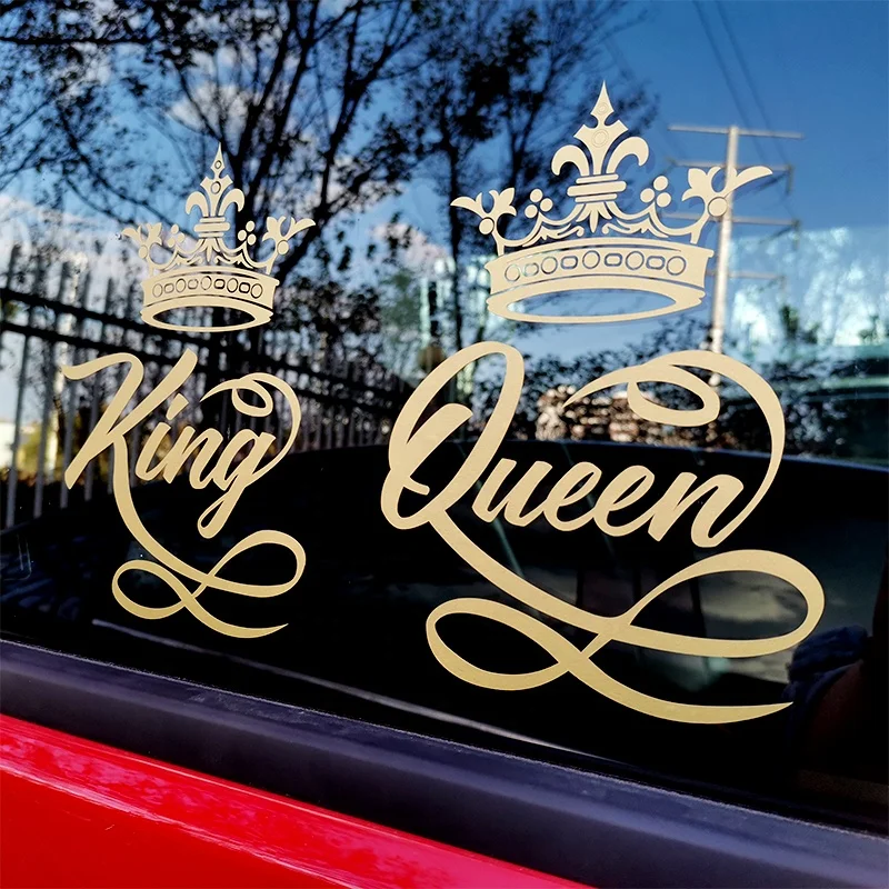 Popular UV Proof Waterproof Removable Custom Personalized Logo Design Car Windscreen Decals UV Transfer Decor Vinyl Car Stickers