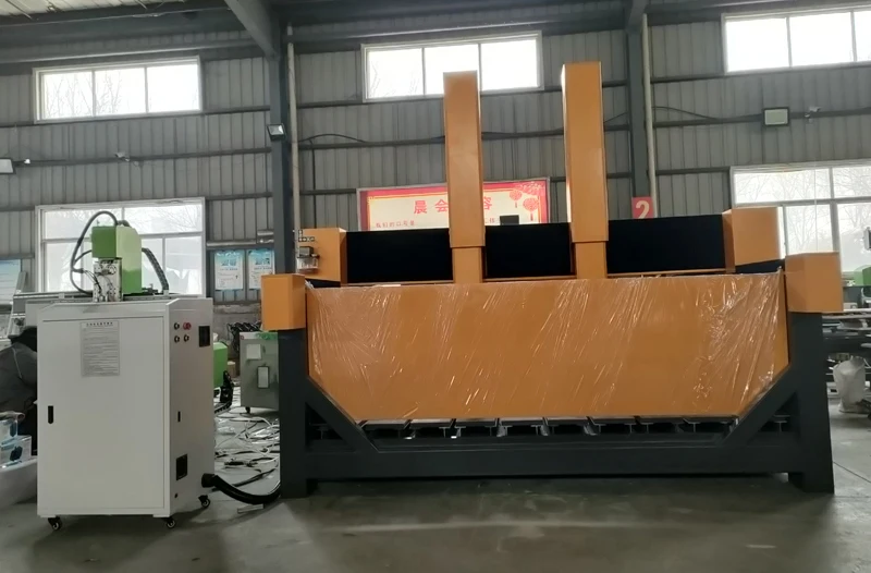High Precision Heavy Duty Frame Stone Cutting Engraving CNC Machine 3 Axis 4 1325 1530