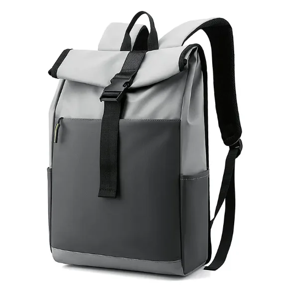 Custom Logo Nylon Waterproof Business Men Outdoor Casual College Backpack Travel Bag for School