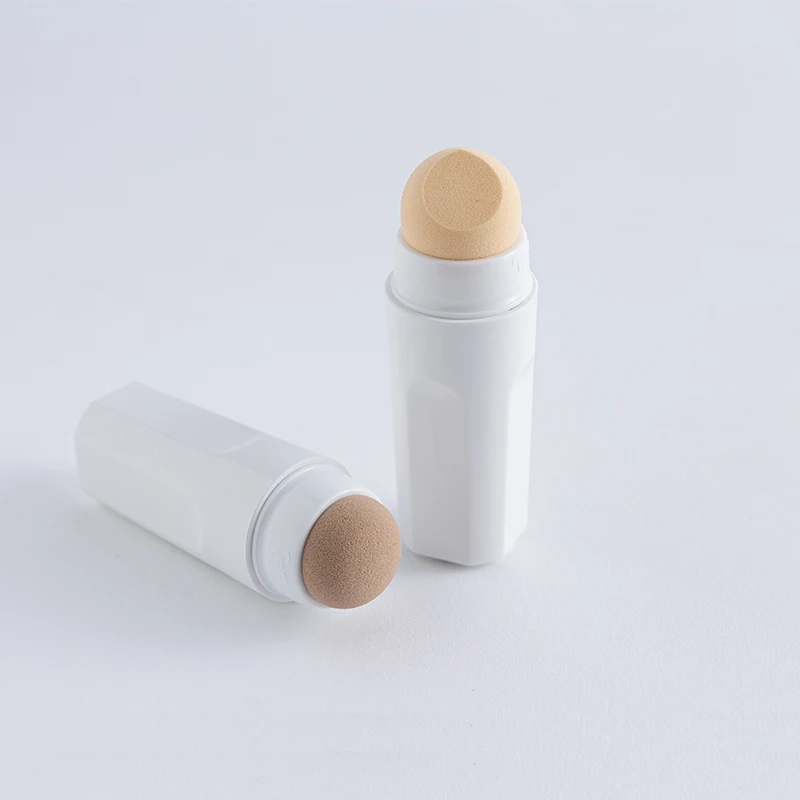 Wholesale Soft double-sided non latex mini makeup sponge custom logo handle egg makeup sponge washable ,reusable