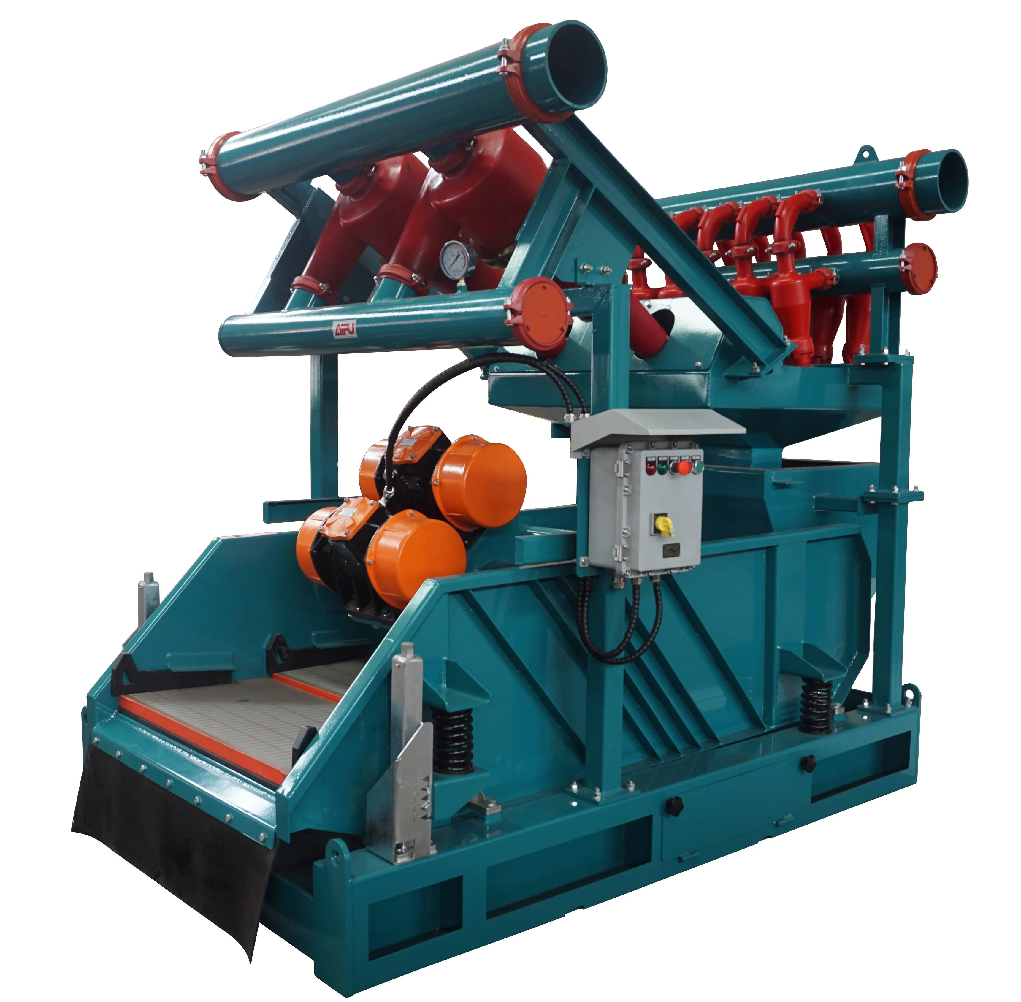 Oil Drilling Solids Control Equipment Mud Shale Shaker Straight Type Mud Shaker Screen