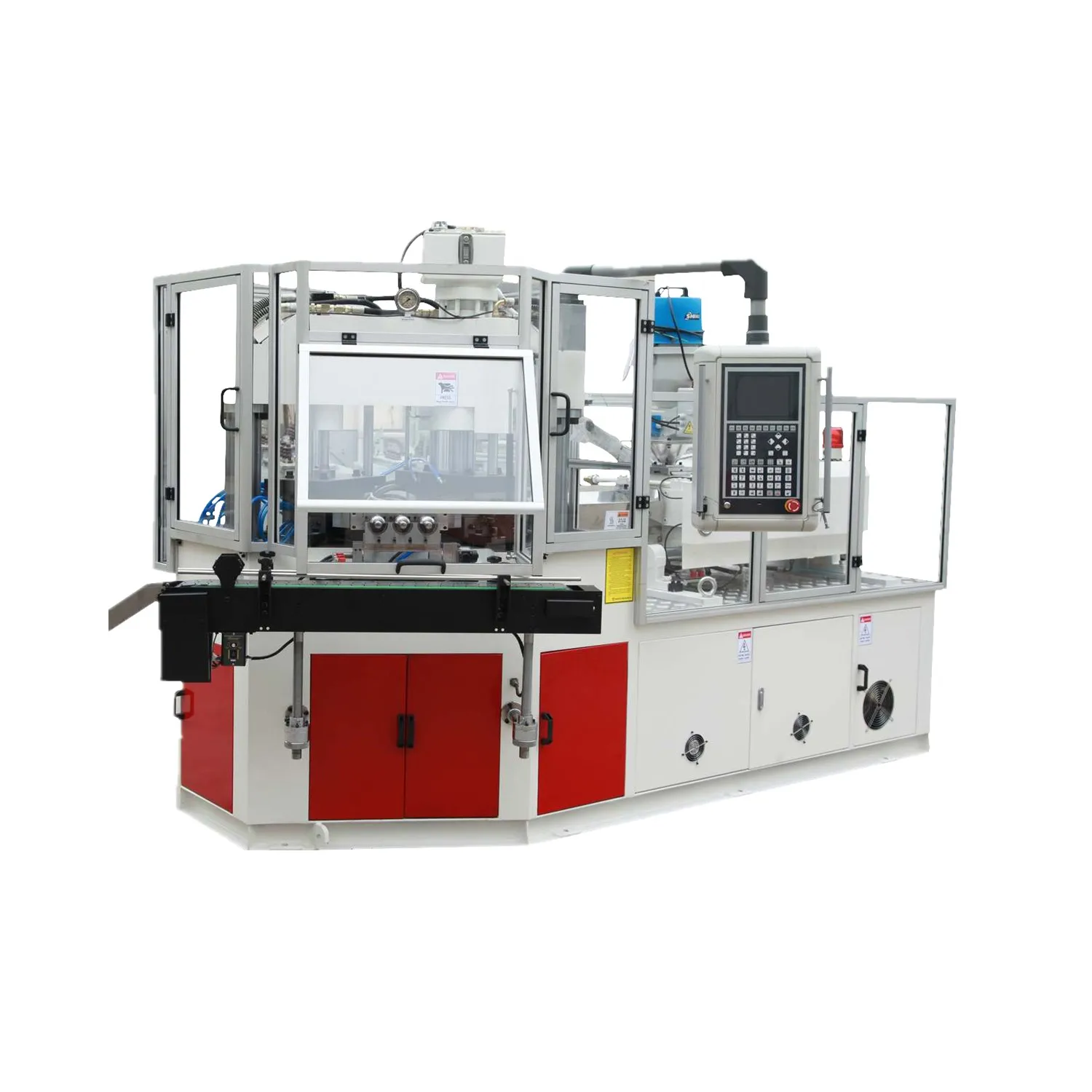 
Injection blowing machine used in packing bottles 
