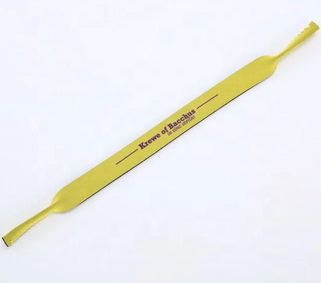 Neoprene outdoor sports eyeglasses cord men floating safety adjustable elastic sunglasses strap