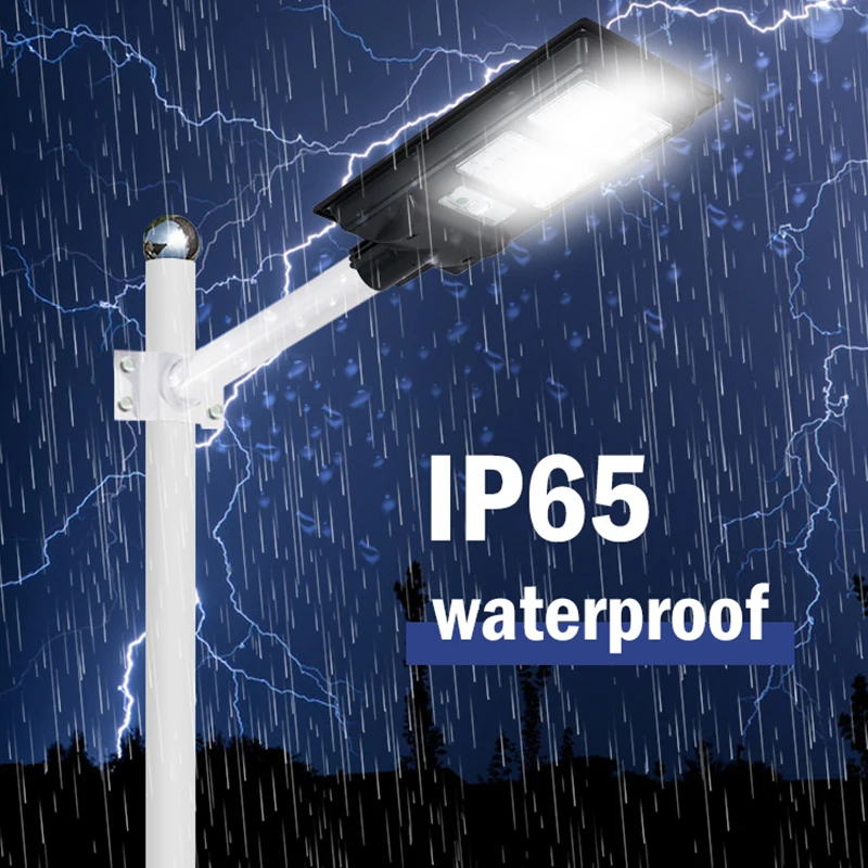 ABS Waterproof Ip65 30 60 90 120 150 180 Watt Solar Powered Integrated All In One Led Solar Street Lamp