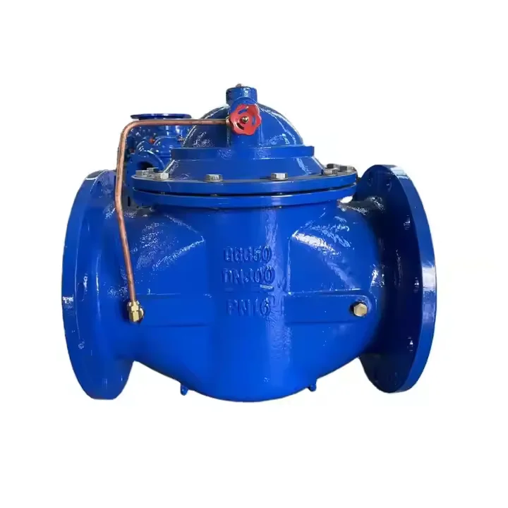 300x Slow-closure check valve  installed pump outlet of high buildings water supply