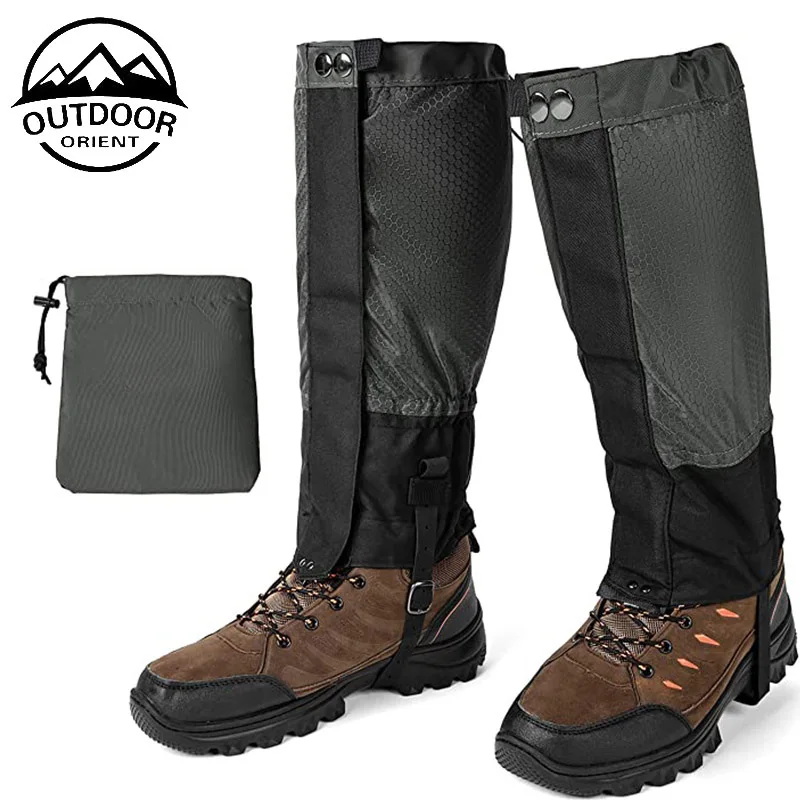 Waterproof leg gaiters snow gaiter shoes gaiters for outdoor hiking walking climbing hunting