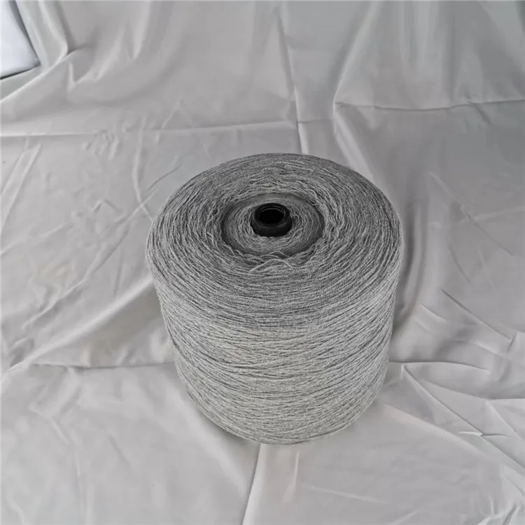 Manufacturer Supplier China Cheap 16s/2 Bulking  60 %Cotton  40^% Acrylic Color Spinning Gray Wool Yarn Acrylic Line Wool Yarn
