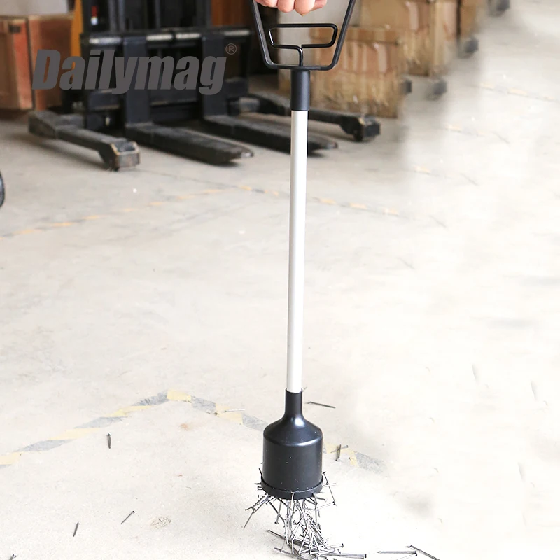 Dailymag Machinery 93950 Neodymium Magnet Long Reach Magnetic Pick Up Tool with Quick Release