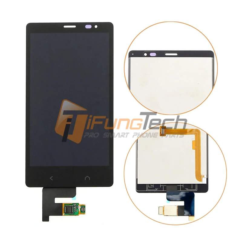 For Nokia X2 LCD With Frame Dual SIM Replacement Touch Screen Digitizer Assembly For Nokia X2 X2DS RM-1013 LCD