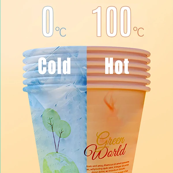 Flexography printing custom logo 16OZ ice cream disposable paper cup
