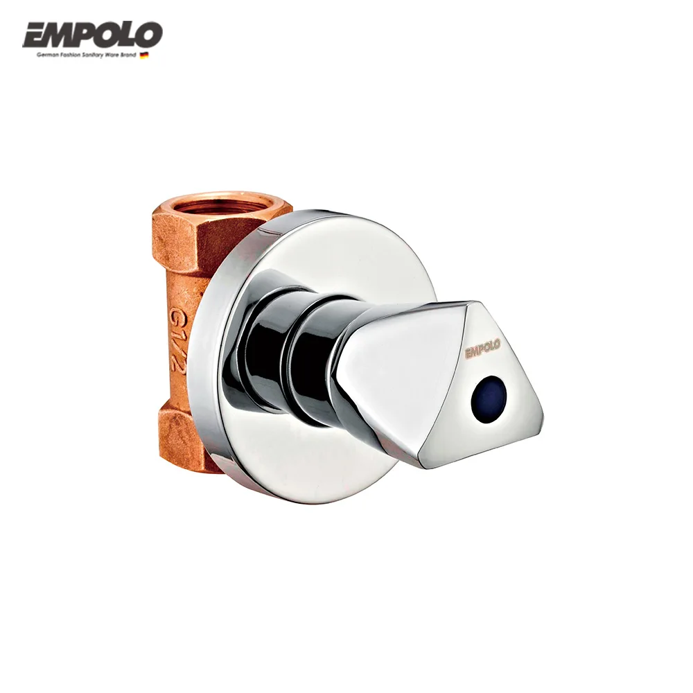 In Wall Brass Stop Angle Valve Parts For Water Mixer Toilet