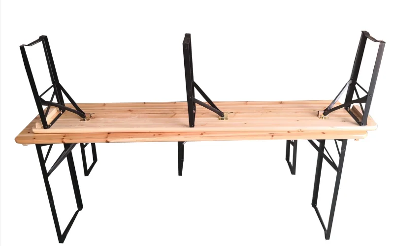 Factory Wholesale Wooden Beer Table for Outdoor Activity
