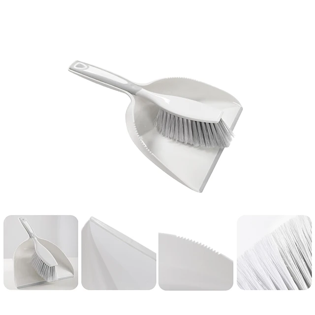 Mini Desk Dustpan High Quality Blue Pink Home Keyboard Sweeping Brush Sets Mini Desk Plastic Dustpan