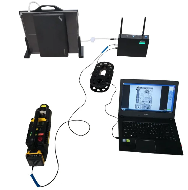 lightweight portable battery powered x-ray scanning system