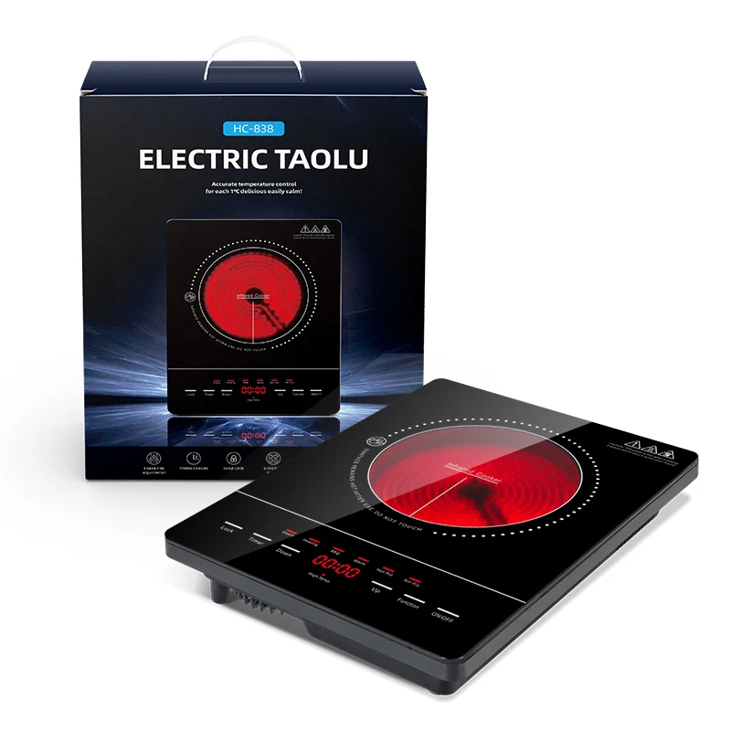 2200W Best Quality And Low Price Durable Electric Cook Top Induction Heating Plate Induction Cooker