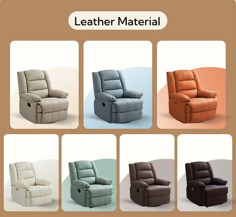 Longstar Modern Multifunctional Recliner Sofa Message Electric Sofa Chair Smart Sofa for Living Room Lounge Bedroom Villa Hotel