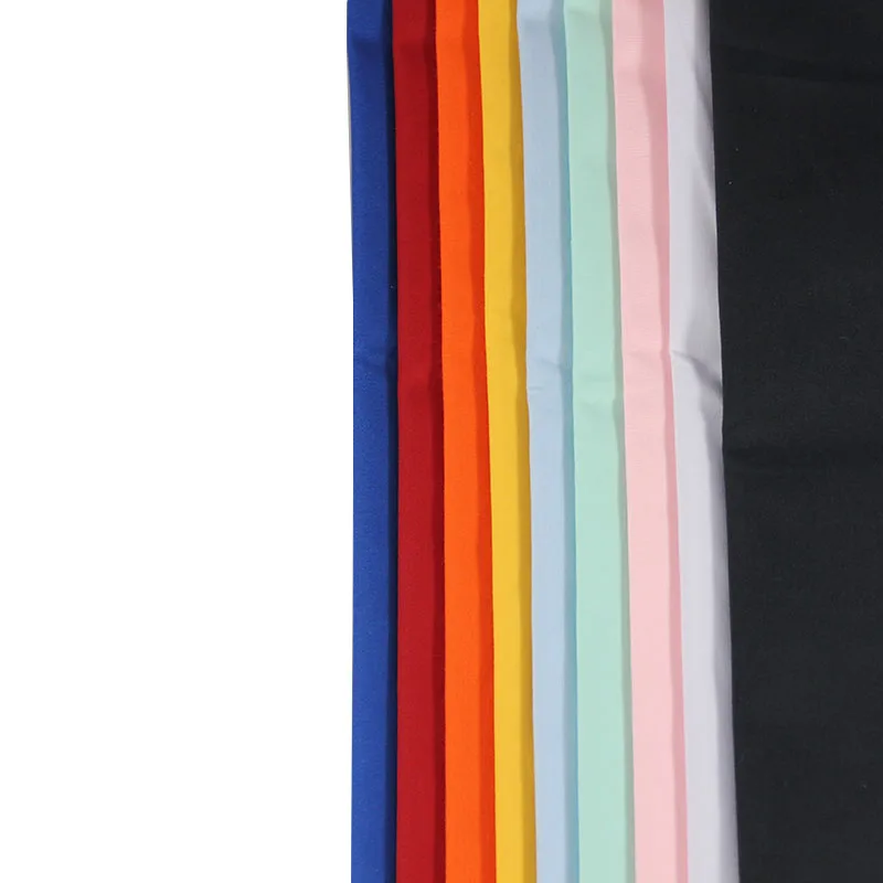 cheap price Tc woven plain dyed fabric 45*45 96*72 tc fabric to Bangladesh garment factory for t c pocket