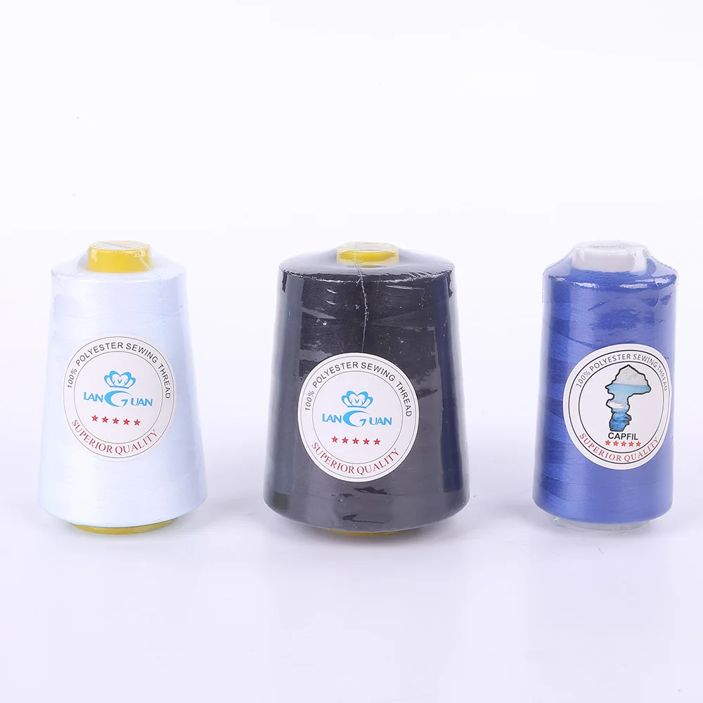 Factory Direct Sale 40/2 Spun 100% Polyester Yarn for Sewing Thread 40s/2 402