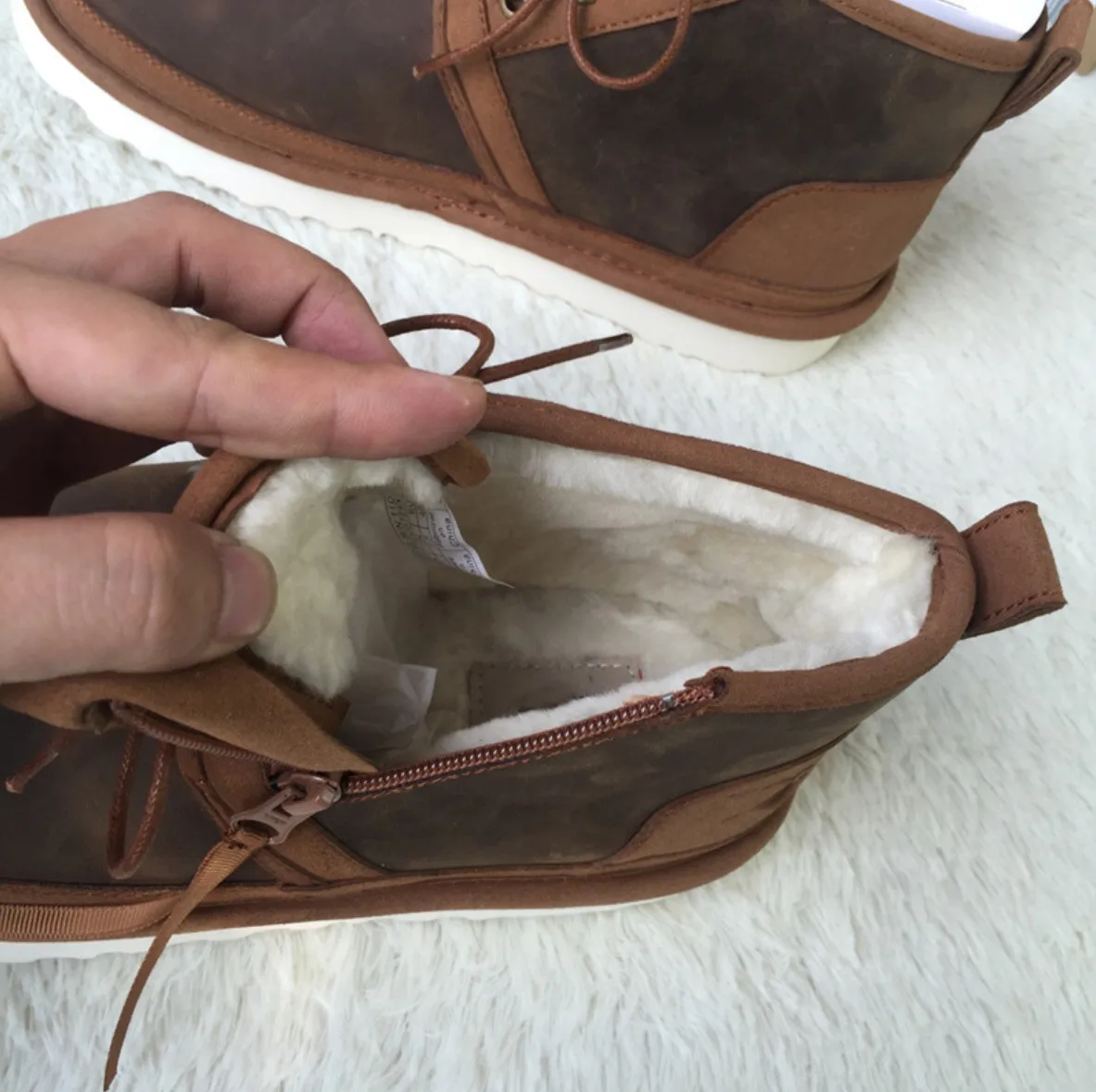 Factory direct snow boots men winter casual shoes for Warm in
