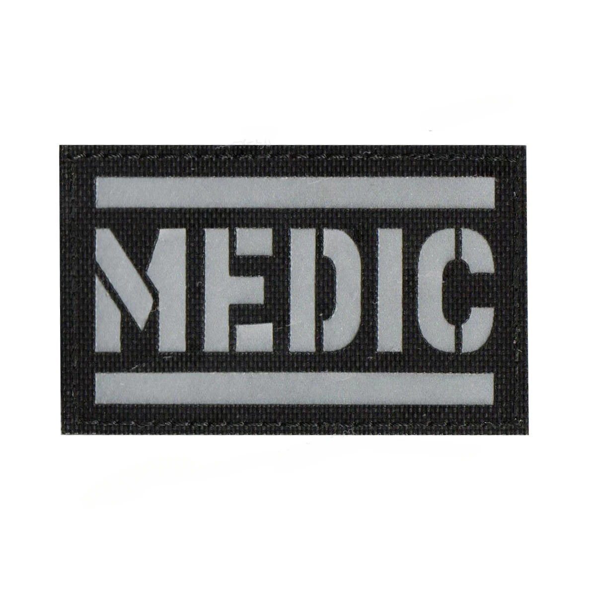 Supply Fabric Tactical Morale Patches Star of Life Rescue MEDIC Snake IR Reflection Identification Badges with Hook Loop Backing