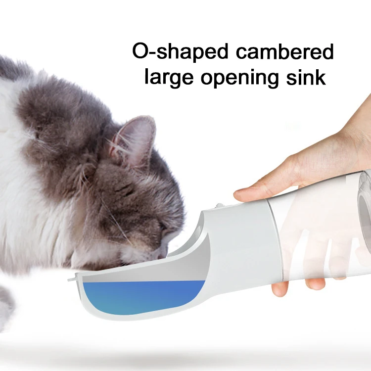 Free Sample 4 Colors Popular Travel Portable Pet Aqua Water Bottle Dog For Small Large Dogs