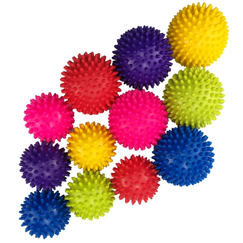 High Quality Hard PVC Fitness Training Fascia Yoga Ball for Body Relaxing