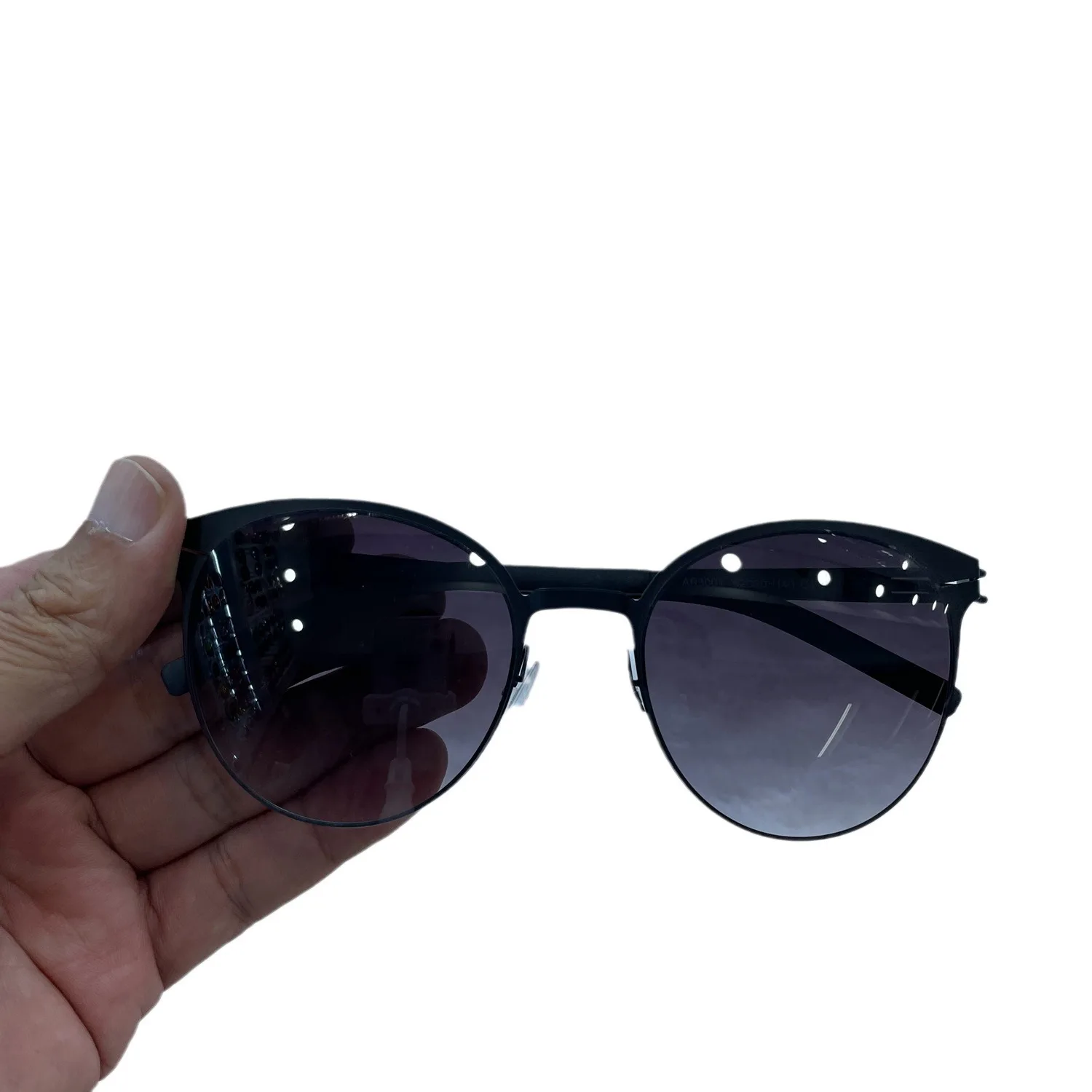 style sunglasses Ultra-light steel sheet elastic legs without screws BERLIN designed for men and women Sunglasses Shadow