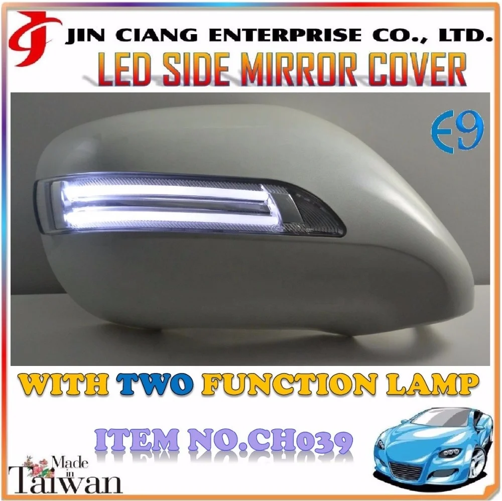 Car Body LED DOOR SIDE REAR MIRROR COVER For LEXUS IS350/ ISF/IS250/ GSV40L 2006~2008